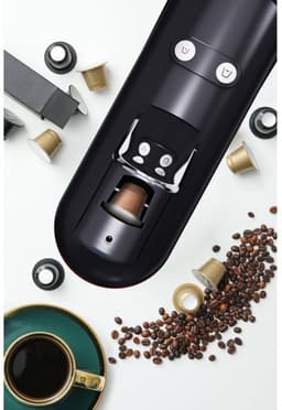 Capsule coffee machine - ARTHUR MARTIN - AMN230N - Espresso & Lungo - 1400 W - Black — thumbnail 3