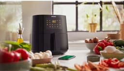 Philips Airfryer Connected 5000 Series - HD9255/60 - 4.1 liter (L) - RapidAir - 13 in 1 kookfuncties - Quickclean — thumbnail 4