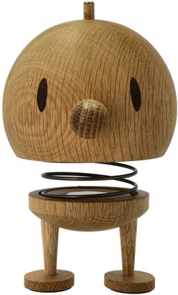 Hoptimist Bumble Speaker 10 x 10 x 18 cm L Oak — thumbnail 1