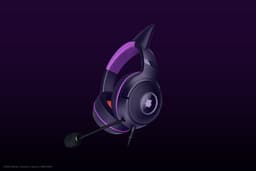 Razer Kraken Kitty V2 - Gaming Headset - Gengar - 7.1 Surround - RGB — thumbnail 5