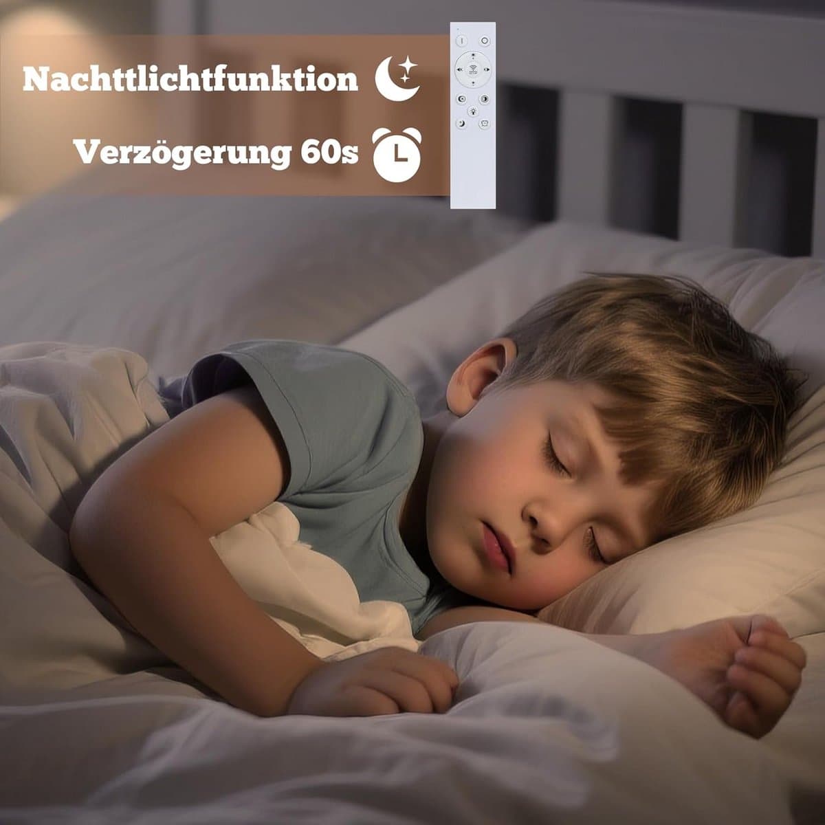 Moderne LED Plafondlamp Zwart Vlinder Design - Dimbaar met Afstandsbediening voor Woonkamer of Gang — afbeelding 1
