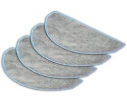 (4 PCS) Q052020 Q0120 Y0140 Vervangende Dweilpads geschikt voor iRobot Roomba Vacuum 2 Essential Robot Combo Robotstofzuiger en Dweil Y0140 Y0110 Q011 Q0120 Dweildoeken Accessoireset