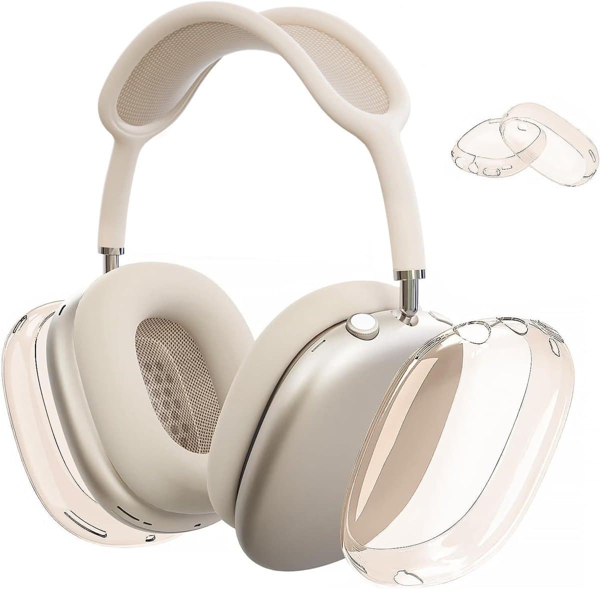 Shieldcase TPU Cover bescherming geschikt voor Airpods Max 1/2 - Schokbestending - Beschermhoes voor koptelefoon - Sterrenlicht — afbeelding 1