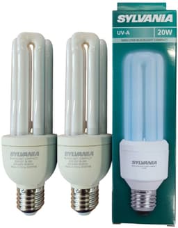 2 stuks | Sylvania Blacklight Compact 20W BL368 | UV-A Blacklight | Insectenlamp | E27 | Blacklight (BL) | 20 watt | 8.000 Branduren — thumbnail 3