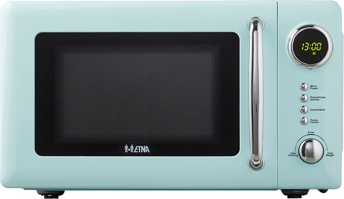 ETNA SMV620TUR Retro Magnetron - 20 liter - Compact, Stijlvol en Efficiënt met 12 Automatische Programma's — afbeelding 1