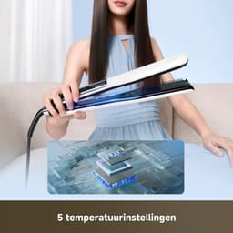 DREAME Haarstyler Stoom Stijltang Wit — thumbnail 2