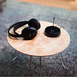 PHILIPS SHC5200/10 HiFi TV Hoofdtelefoon Draadloos Over-Ear (32-mm-Luidspreker, Draadloze FM-transmissie, Zelfinstellende Binnenhoofdband, Lichtgewicht Ontwerp, Oplaadbaar), Zwart — thumbnail 15