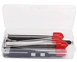 Duurzaam 3D Printer Nozzle Reinigingsset - Reinigingsnaalden en Pincet voor Optimalisatie van 3D Printen