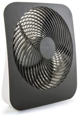 Draagbare 10 Inch Desktop Batterijventilator met Luchtcirculatie en 2 Koelsnelheden — thumbnail 2