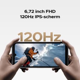 DOOGEE S200 Max 5G AI Outdoor-telefoon-22000 mAh/66 W batterij-36 (16 + 20) GB+512 GB-Android 15-6,72inch FHD+120 Hz-scherm aan de voorkant-1,3-inch scherm aan de achterkant-108 MP+20 MP nachtzicht+32 MP camera's-Dubbele 120 LM kampeerlamp-WiFi 6-NFC — thumbnail 6