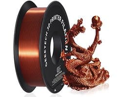 Zijdeachtig PLA Filament 1,75mm voor 3D Printers - 1kg Spoel