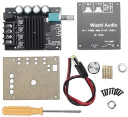 Mini HIFI Eindversterker met Bluetooth 5.0 - 100W High Power Stereo Geluidsmodule — thumbnail 2