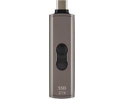 Snelle Externe SSD 2TB USB-C 10 Gbit/s – Draagbare Mini Opslag