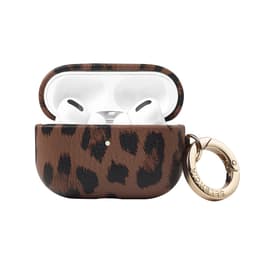 Selencia Sabi Case met panterprint - Hoesje geschikt voor AirPods Pro / Pro 2 / Pro 2 (2022) - Mocha Brown — thumbnail 1