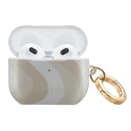 Selencia Case - Hoesje geschikt voor AirPods 3 (2021) - Desert Waves Beige — thumbnail 1