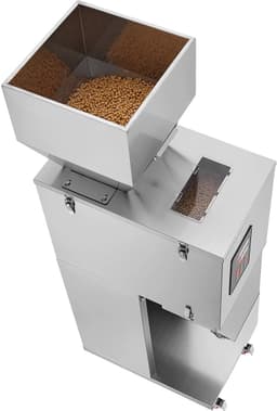 VEVOR Deeltjesvulmachine, 0,044-6,6lbs/20-3000g, Automatische Vulmachine met Voetpedaal, Roestvrij Staal Weegvulmachine, Weegvulmachine voor Bonen Zaden Korrels Thee Korrelige Verpakking — thumbnail 2
