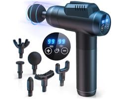 STILVORA Massageapparaten - Massage Pistool - Spierontspanning - Deep Tissue Massage - Draagbaar - Zwart