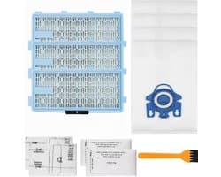Geschikt voor Miele C2 C3 S5 S8 SF-HA 50-serie stofzuigers HEPA-filter 3D Airclean GN stofzak motorbeschermingsfilter