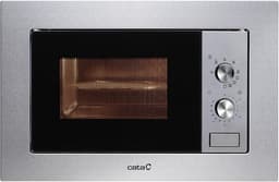 Inbouwmagnetron 20L - Roestvrij staal - 1000W Grill - 5 Vermogensniveaus - Automatische Ontdooiing - Timer - Compact Design — thumbnail 1
