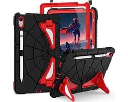 Kindvriendelijke Hoes voor iPad 10e Generatie - Shockproof 10,9 inch Case met Screen Protector en Schouderriem