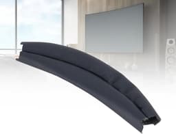 Hoofdbandkussen Eiwitleer Geschikt voor Vervangende Hoofdtelefoon WH-XB910N - Comfortabel en Makkelijk te Installeren - Zwart — thumbnail 2