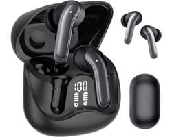 Audiocore - Hoofdtelefoon - draadloze - hybride ANC, ENC - 6 microfoons - oplaadetui - Tuya, AC591 PRO