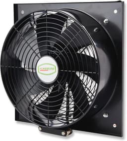 Industriële afzuigkap en ventilator - 16 inch axiale uitlaatblazer voor optimale luchtcirculatie — thumbnail 4