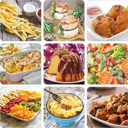 Digitale XL heteluchtfriteuse 12 liter - Vetarm en Zacht Koken met 9 Programma's — thumbnail 3