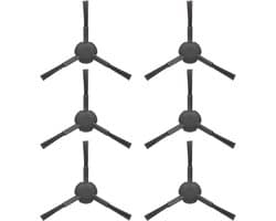 Zijborstels voor Dreame L20 Ultra / L10s Pro robotstofzuiger, accessoires, 6 zijborstels