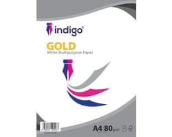 A4 Wit Kopieerpapier 80 g/m² - 100 Vellen voor Laser, Inkjet en Kantoor