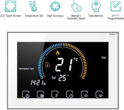 TechU™ Smart Thermostaat Relax – Wit – Alleen voor Elektrische Vloerverwarming – App & Wifi – Google Assistant & Alexa — thumbnail 3