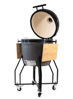 Grill Guru Kamado Barbecue Original Large ø47cm / ø18,5inch - Compleet - Grijs — thumbnail 4
