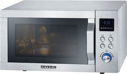Severin MW 7774 Combi magnetron – Grill en Hetelucht tot 200 °C – EasySelect Bediening - 25 Liter- RVS — thumbnail 2