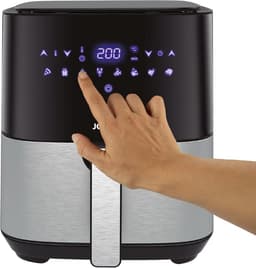 Jocca Airfryer 5L Inclusief Rek - Heteluchtfriteuse - Airfryer - Airfryer xl - Airfryer xxl - 1450W - Glans Zwart - 1599A — thumbnail 4
