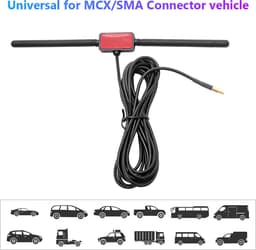 Universele Antenne Radio Signaal Versterker DAB/DAB+ - MXC Aansluiting - Autoradioantenne Signaalversterker - 2 meter — thumbnail 2