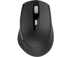 Draadloze Muis Laptop - Computermuis - Muis Computer - Stille Draadloze Muis - Geschikt voor Computer – Mac – PC - Zwart