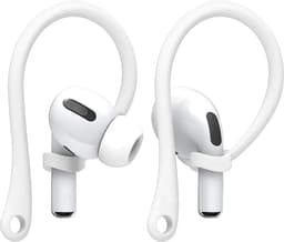 Ibley EarLoop Sport hooks wit voor Apple AirPods Pro 1/2 & AirPods 3/4 - Oorhaken - Siliconen sport haken - Geschikt voor AirPods Pro 1/2 en Apple AirPods 3/4 - Set van 2 — thumbnail 1