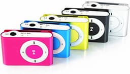 Mini clip MP3 speler - Roze — thumbnail 2