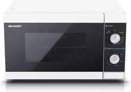 Sharp Vrijstaande magnetron YC-MG01E-W met grill 800W Wit — thumbnail 4