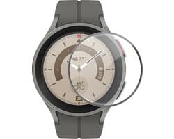 By Qubix - Screen protector - Full cover - Geschikt voor de Samsung Galaxy Watch 5 Pro - 45mm