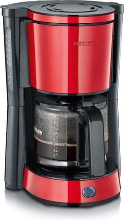 Severin KA 4817 Koffiezetapparaat Rood/Zwart — thumbnail 1
