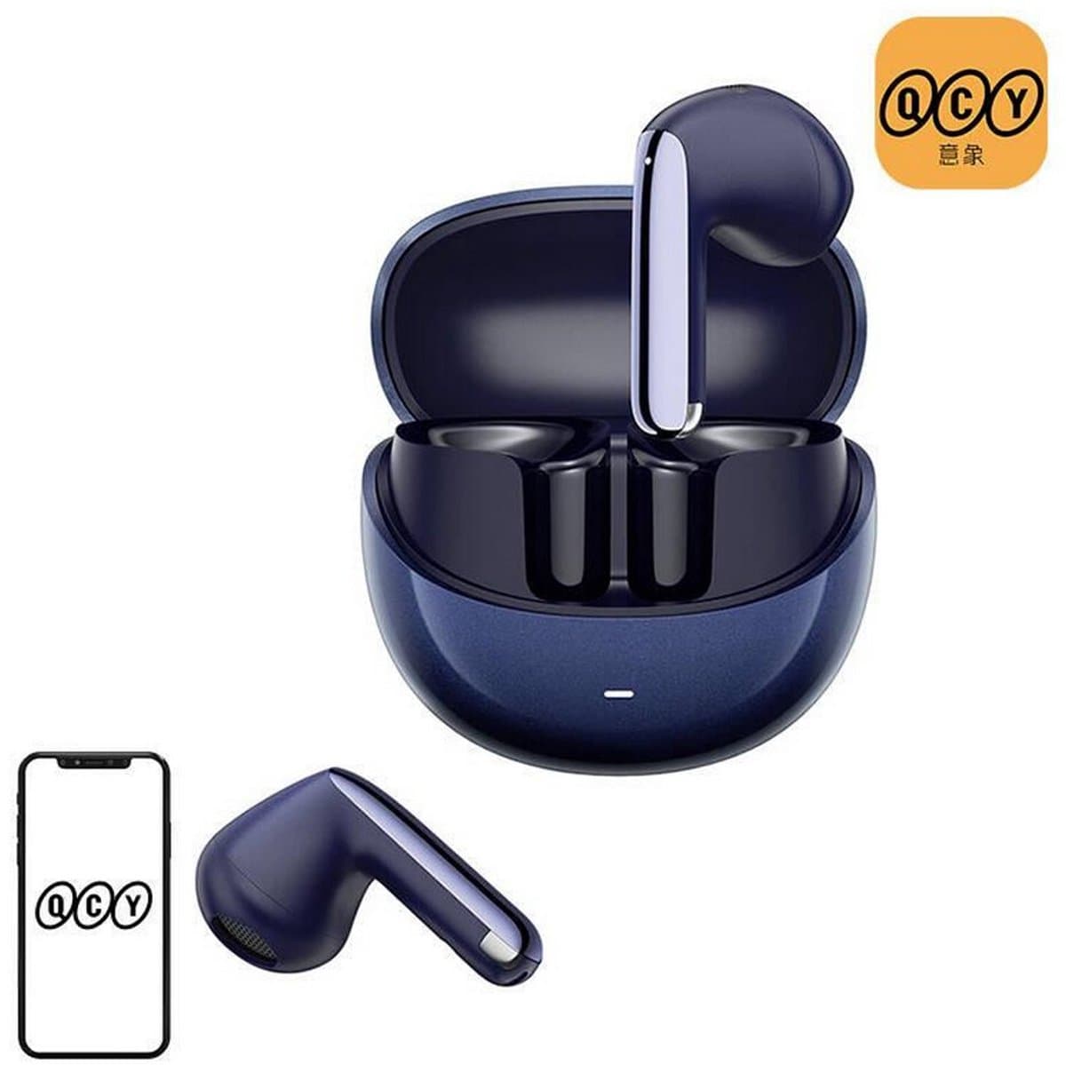QCY - HT10 Pro blue - Hoofdtelefoon — afbeelding 1