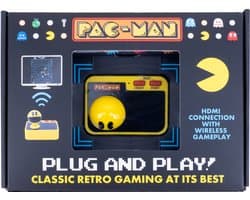 Pac-Man - TV plug & play - wireless controller - retro gaming