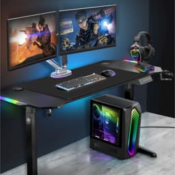 Spirit of Gamer Virtual Sentinel 7.1 Headset Standaard - Koptelefoon Houder - RGB Verlichting - USB Hub - 7.1 Virtueel Surround - Universele Aansluiting — thumbnail 2
