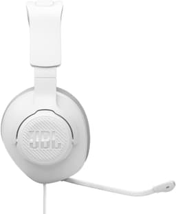 JBL Quantum 100 M2 - Bedrade Gaming Headset - Over-ear Koptelefoon met Afneembare Microfoon - 3.5 mm Jack - Voor PC, PlayStation, Xbox & Switch - Wit — thumbnail 9
