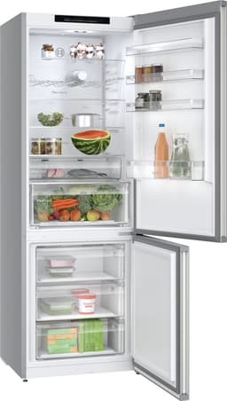 Bosch - KGN492IAF - Serie 4 - Koel-vriescombinatie - Energielabel A - 203 x 70 cm - Extra breed - RVS - Total No Frost; Nooit meer ontdooien- Zeer stil - VitaFresh XXL 0°C: houd etenswaren langer vers met extra ruime vershoudlades. — thumbnail 11