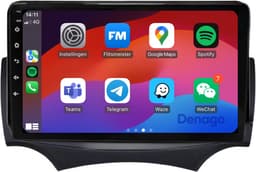 CarPlay autoradio geschikt voor Ford Ka (2007 t/m 2016) | 9 inch | Android 13 | Draadloos Apple CarPlay & Android Auto | 2GB + 32GB | QuadCore processor | Denago DNG-A77 | 2025 model | 2008 2009 2010 2011 2012 2013 2014 2015 2016 | Bluetooth & Wifi — thumbnail 1