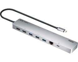 ATEN UH3240 USB-C Dock 4K Dual Display met Power Passthrough