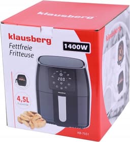 Klausberg 7551 - Digitale heteluchtfriteuse XL 4,5L - Family size - Airfryer — thumbnail 5