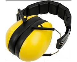 Eduplay gehoorbescherming Auris PLUS voor kinderen - oorkappen geel.